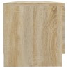 Meuble TV Chêne sonoma 80x35x36,5 cm Bois d'ingénierie 617384617384