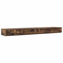 Tiroirs de lit avec tiroir Chêne fumé 180 x 36,5 x 16,5 cm 617389617389