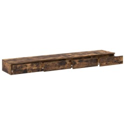 Tiroirs de lit avec tiroir Chêne fumé 180 x 36,5 x 16,5 cm 617389617389
