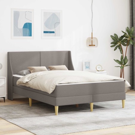 Cadre de lit avec matelas avec tête de lit Polyester 617392617392