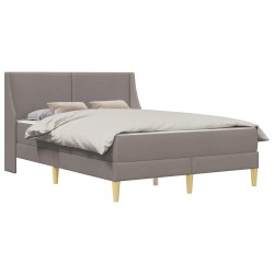 Cadre de lit avec matelas avec tête de lit Polyester 617392617392