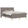 Cadre de lit avec matelas avec tête de lit Polyester 617392617392