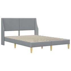 Cadre de lit avec matelas avec tête de lit Polyester 617395617395