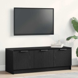 Meuble TV Chêne noir 102 x 35 x 36,5 cm Bois d'ingénierie 617397617397