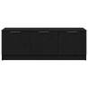 Meuble TV Chêne noir 102 x 35 x 36,5 cm Bois d'ingénierie 617397617397