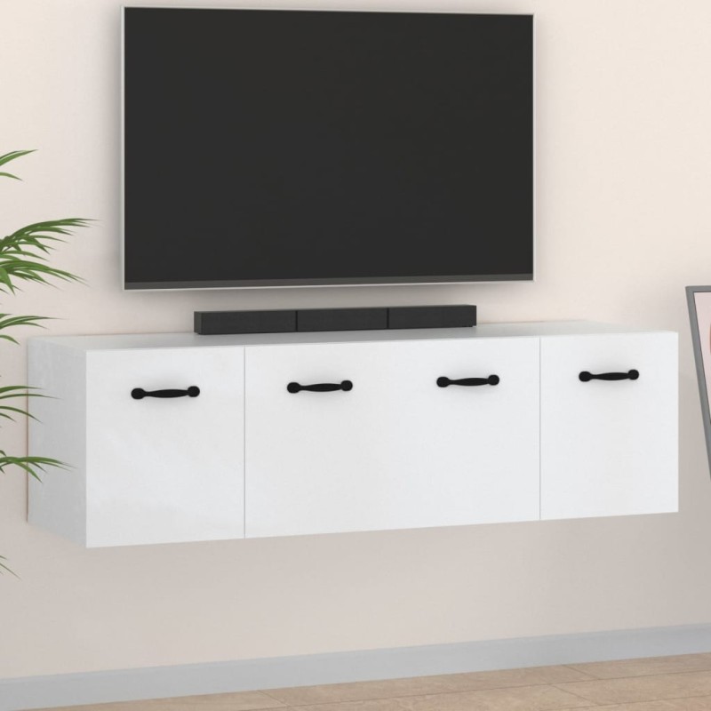 Armoires murales 2 pcs Blanc 80x35x36,5 cm Bois d'ingénierie 617404617404