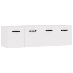 Armoires murales 2 pcs Blanc 80x35x36,5 cm Bois d'ingénierie 617404617404