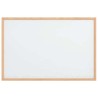 Tableau blanc magnétique avec cadre en bois de pin massif 60 x 40 cm 617407617407