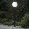 Borne lumineuse avec détecteur 120 cm Noir IP44 617408617408
