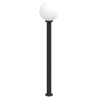 Borne lumineuse avec détecteur 120 cm Noir IP44 617408617408