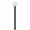 Borne lumineuse avec détecteur 120 cm Noir IP44 617408617408