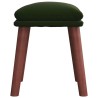 Repose-pied Vert foncé 45x29,5x35 cm Velours 617430617430