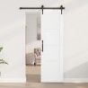 Porte intérieure Blanc 61 x 198,5 cm Contreplaqué 617434617434