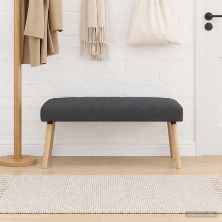 banc Uni Gris foncé 110 x 40 x 46 cm Bouclé 617436617436