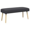 banc Uni Gris foncé 110 x 40 x 46 cm Bouclé 617436617436