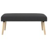 banc Uni Gris foncé 110 x 40 x 46 cm Bouclé 617436617436