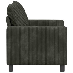 Canapé Anthracite 126 x 81 x 87,5 cm Polyester 617439617439