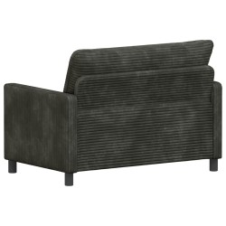 Canapé Anthracite 126 x 81 x 87,5 cm Polyester 617439617439