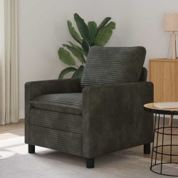 Canapé Anthracite 76 x 81 x 87,5 cm Polyester 617440617440