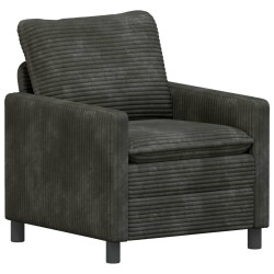 Canapé Anthracite 76 x 81 x 87,5 cm Polyester 617440617440