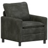 Canapé Anthracite 76 x 81 x 87,5 cm Polyester 617440617440