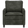 Canapé Anthracite 76 x 81 x 87,5 cm Polyester 617440617440