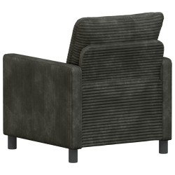 Canapé Anthracite 76 x 81 x 87,5 cm Polyester 617440617440