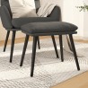 Repose-pied Gris foncé 45x29,5x35 cm Tissu 617443617443