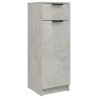 Armoire de salle de bain gris béton 32x34x90 cm 617446617446