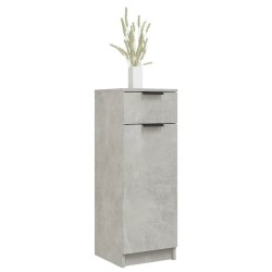 Armoire de salle de bain gris béton 32x34x90 cm 617446617446