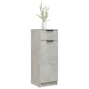 Armoire de salle de bain gris béton 32x34x90 cm 617446617446