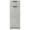 Armoire de salle de bain gris béton 32x34x90 cm 617446617446