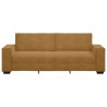 Canapé à 3 places Marron 220x78x84 cm Velours 617450617450