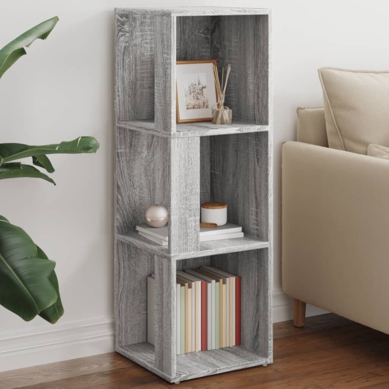Armoire d'angle Sonoma gris 33x33x100 cm Bois d'ingénierie 617456617456