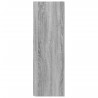 Armoire d'angle Sonoma gris 33x33x100 cm Bois d'ingénierie 617456617456