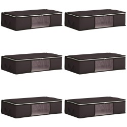Boîte de rangement avec fenêtre latérale transparente 6 pcs 617457617457