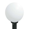 Bornes lumineuses avec détecteur lot de 3 120 cm noir IP44 617468617468