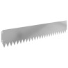 Bordure de Pelouse 30 pcs 103 x 20 cm Acier Argenté 617472617472