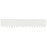 Bordure de Pelouse 30 pcs 103 x 20 cm Acier Blanc 617477617477