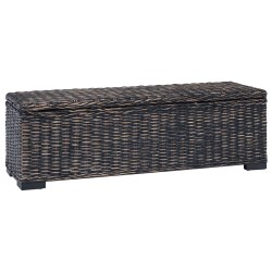 Boîte de rangement avec stockage Noir 110 x 35 x 45 cm 617478617478
