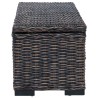 Boîte de rangement avec stockage Noir 110 x 35 x 45 cm 617478617478