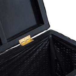 Boîte de rangement avec stockage Noir 110 x 35 x 45 cm 617478617478