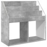 Bibliothèque pour enfants Gris béton 72,5 x 29,5 x 69 cm 617480617480