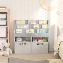 Bibliothèque pour enfants Gris béton 72,5 x 29,5 x 69 cm 617480617480
