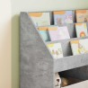 Bibliothèque pour enfants Gris béton 72,5 x 29,5 x 69 cm 617480617480