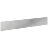 Bordure de Pelouse 30 pcs 100 x 18 cm Acier Argenté 617483617483