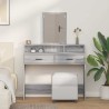 Table de Toilette avec tiroir Gris Sonoma 100 x 41 x 140 cm 617495617495