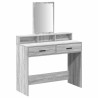 Table de Toilette avec tiroir Gris Sonoma 100 x 41 x 140 cm 617495617495
