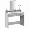Table de Toilette avec tiroir Gris Sonoma 100 x 41 x 140 cm 617495617495