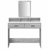 Table de Toilette avec tiroir Gris Sonoma 100 x 41 x 140 cm 617495617495